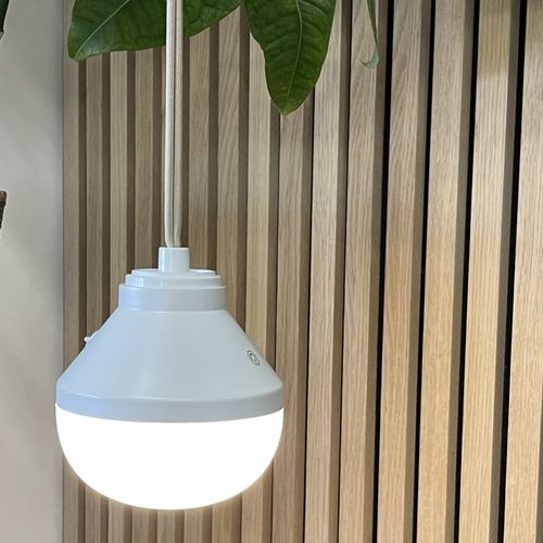 Ampoule LED Rechargeable Lys Blanc  H 15cm