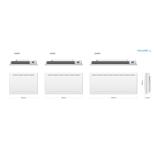 Radiateur électrique Fonte Tana 2000w