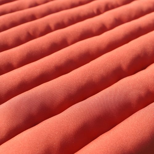 Lot De 2 Matelas Bain De Soleil Sormiou Terracotta Polyester 180x60cm