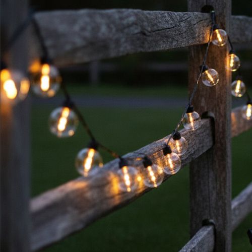 Guirlande Solaire Filament Besty 25 Ampoules 20m