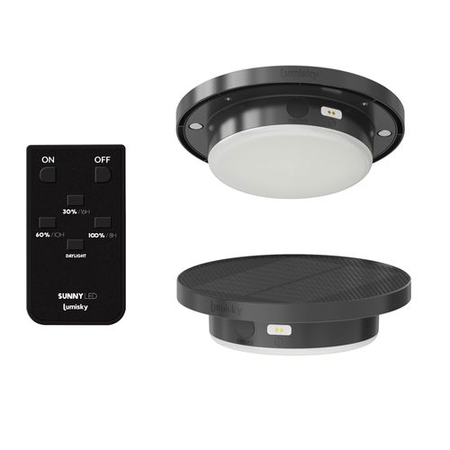 Lampadaire Solaire Faroe Tall En Polyrotin H160cm