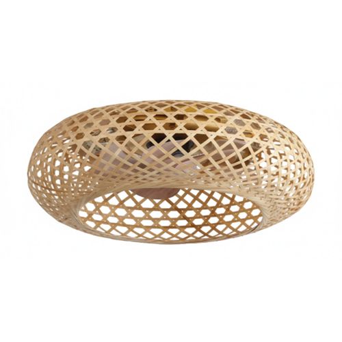 Ventilateur Plafond E27 Solvia D48cm Rotin