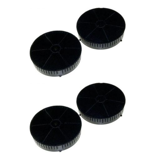 Lot De Quatre Filtres Charbon T57   175x45 Mm Hotte 4055171138, 208352146603 Elica, Indesit, Ariston