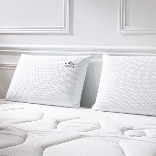 Lot De 2 Oreillers Mémoire De Forme 60 X 40 Cm