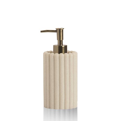 Distributeur Savon Resine Beige Lugano