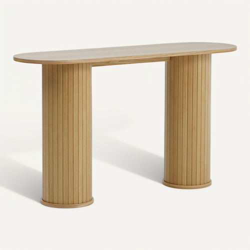 Console - Bois Naturel - Alba