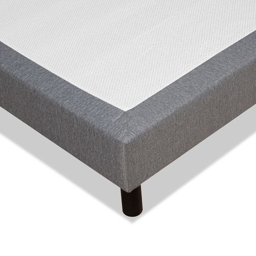 Sommier Tapissier En Kit Gris Clémence 140x190 Cm