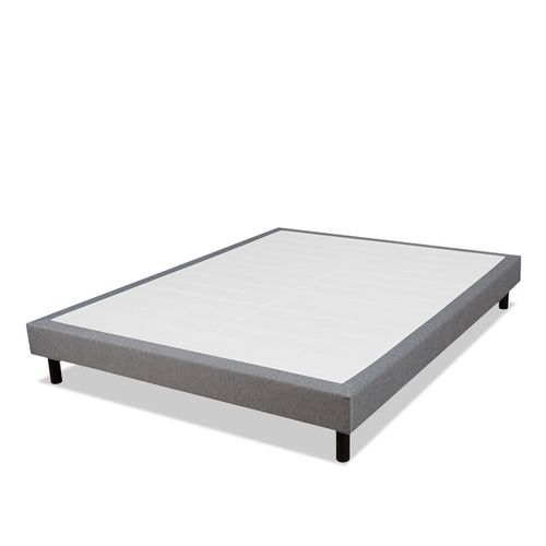 Sommier Tapissier En Kit Gris Clémence 140x190 Cm
