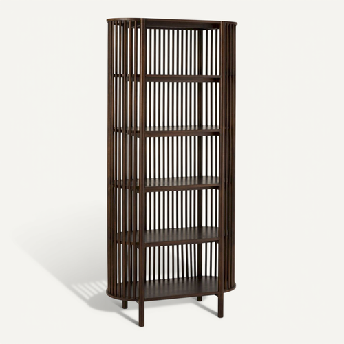 Armoire Marron Bois 38x84x190cm