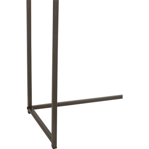 Console Bois Clair Métal 120x30x86cm