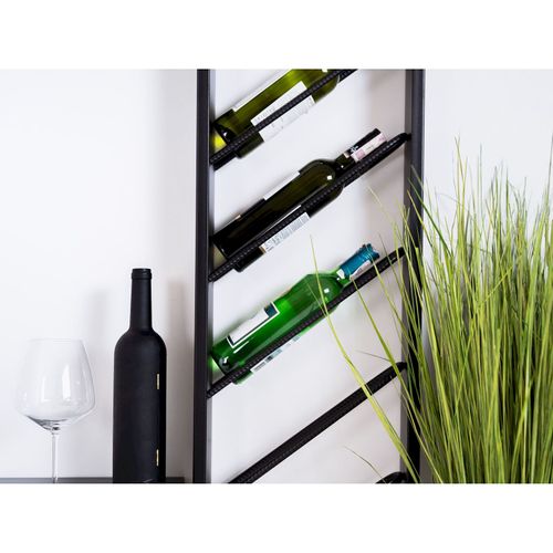 Etagère Métal Noir 35x10x173cm