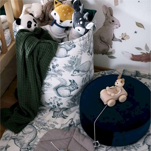 Panier à Jouets Lillipop 40 X 50 Cm Rose