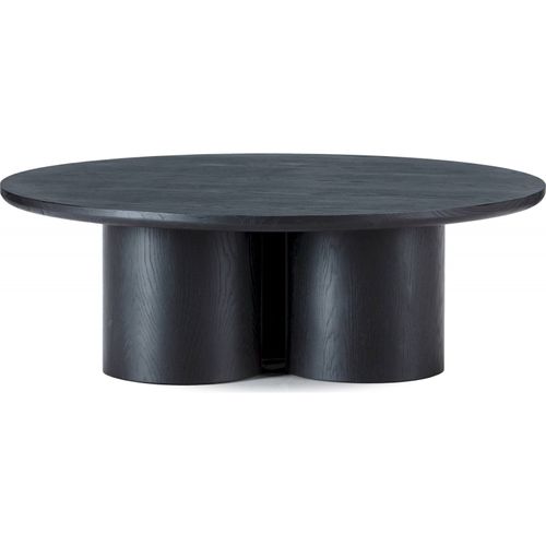 Table Basse élégante En Chêne Noir Thai Natura