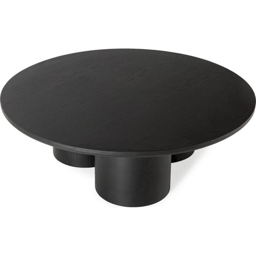 Table Basse élégante En Chêne Noir Thai Natura