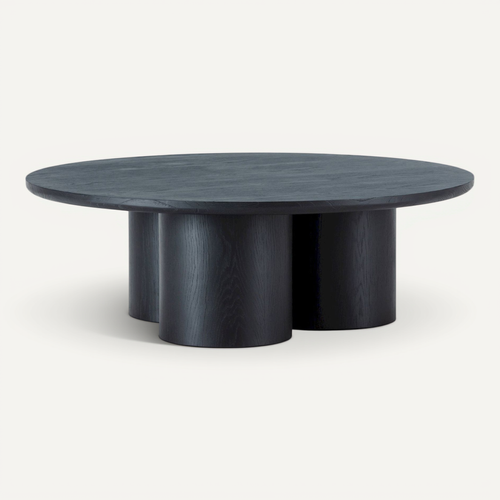 Table Basse élégante En Chêne Noir Thai Natura