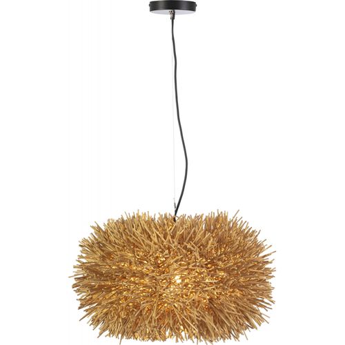 Lampe Suspendue élégante En Rotin Naturel
