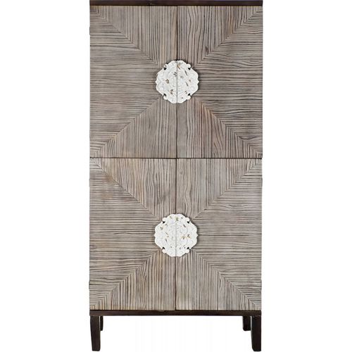 Armoire Rustique épurée Effet Vieilli Unique
