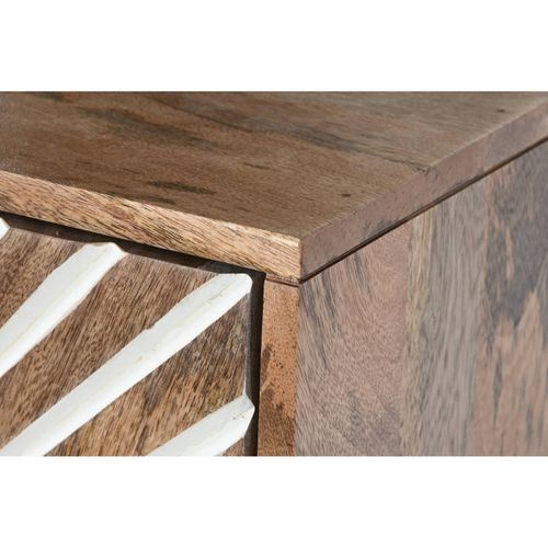 Buffet Scandinave élégant En Bois De Mangue Doré
