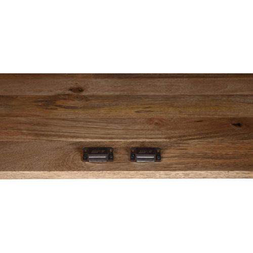 Buffet Scandinave élégant En Bois De Mangue Doré