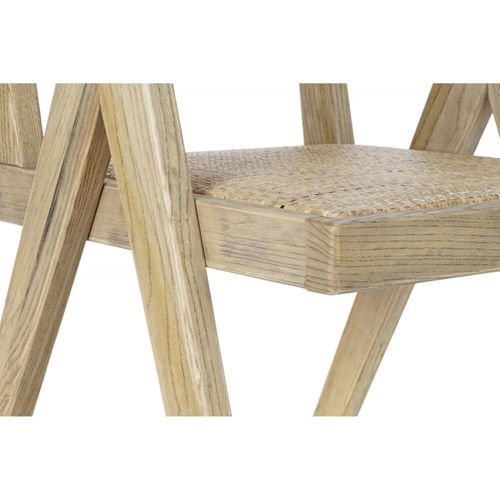 Chaise Cuisine Style élégant En Rotin Naturel Et Durable