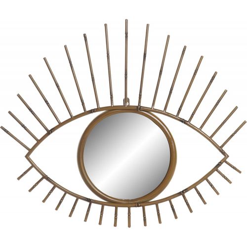 Miroir élégance Naturelle Forme Oeil En Métal