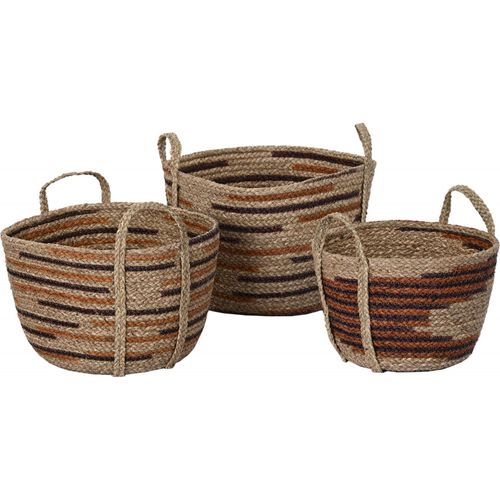 Panier En Jonc De Mer élégant Et Authentique