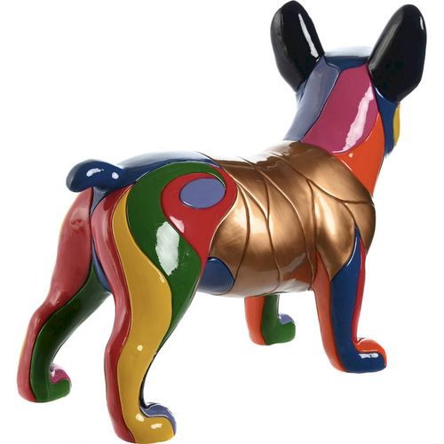 Statue Chien Coloré En Résine Pour Intérieur élégant