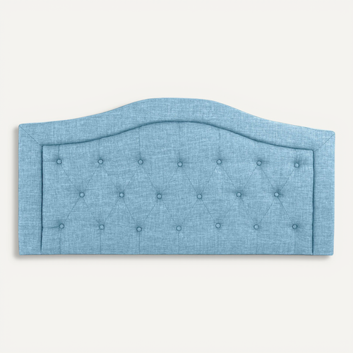 Tête De Lit Capitonnée Bleu Ciel élégante