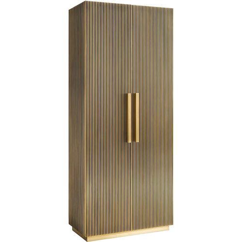 Cabinet élégant En Laiton Doré