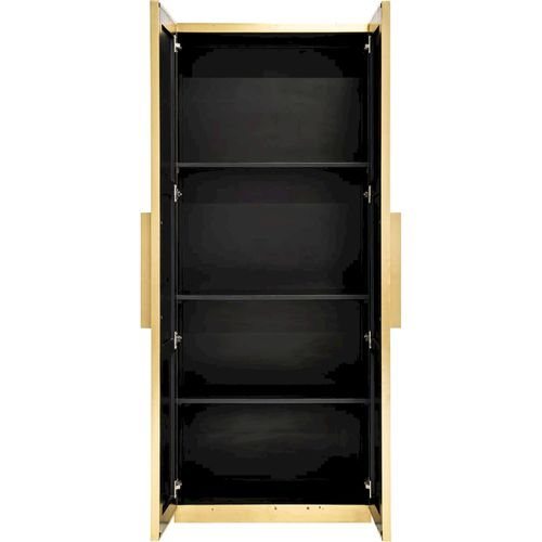 Cabinet élégant En Laiton Doré