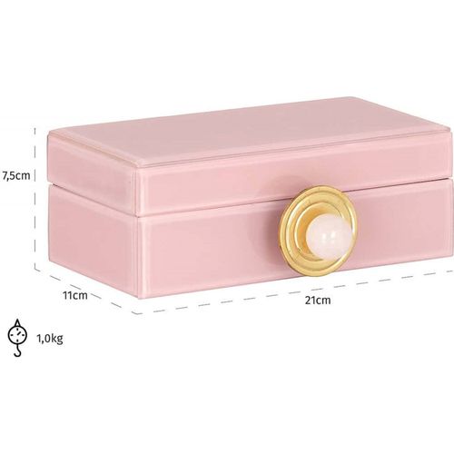 Boîte De Rangement élégante Rose