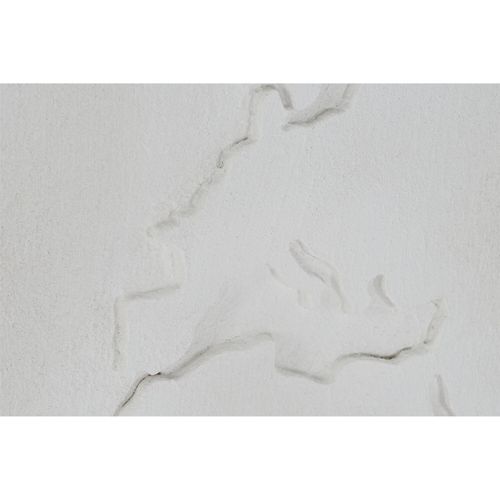 Décoration Murale Carte Du Monde En Mdf Blanc Style Moderne