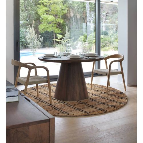 X4 Fauteuils En Bois De Frêne Assise Tressée Naturelle