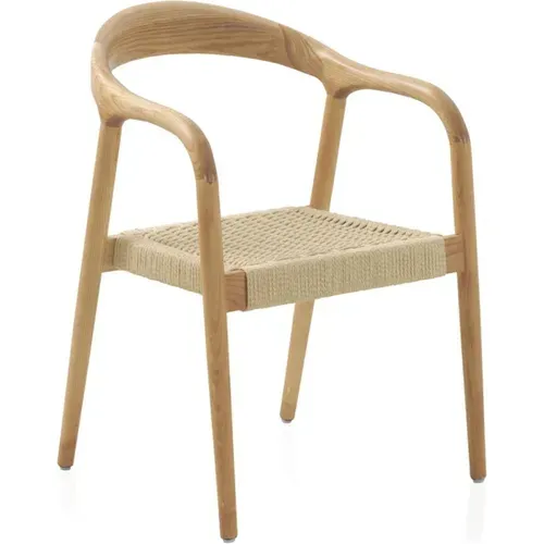 X4 Fauteuils En Bois De Frêne Assise Tressée Naturelle