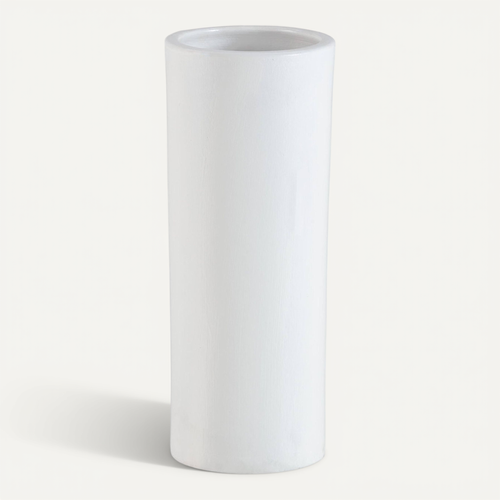 Vase Blanc En Terre Cuite Design élégant Pour Décoration Moderne
