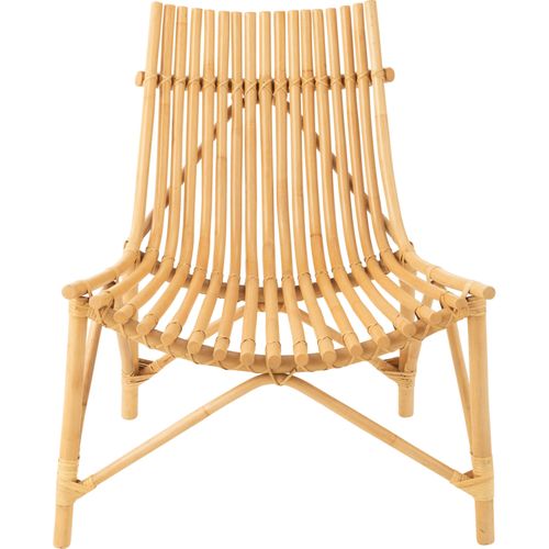 Chaise En Rotin Naturel Esprit Bohème Assise Confortable