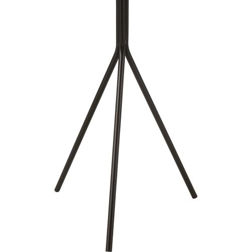 Table Salon Ronde En Métal Noir Design épuré Et Moderne
