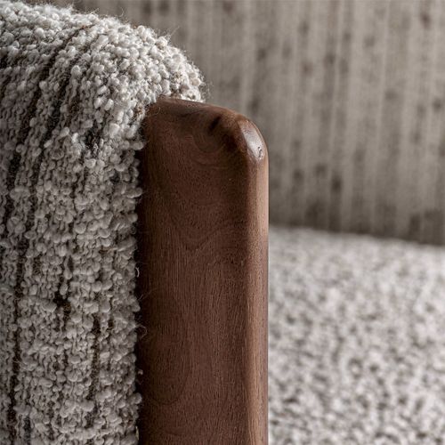 Fauteuil Art Déco En Bois De Pin Blanc Cassé élégant