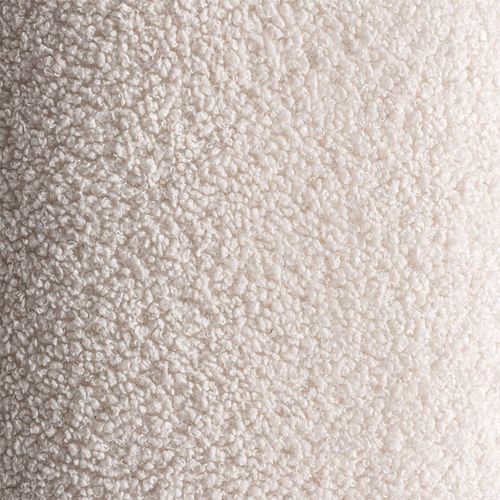 Tête De Lit Contemporaine Crème Finition Marbrée En Bouclé