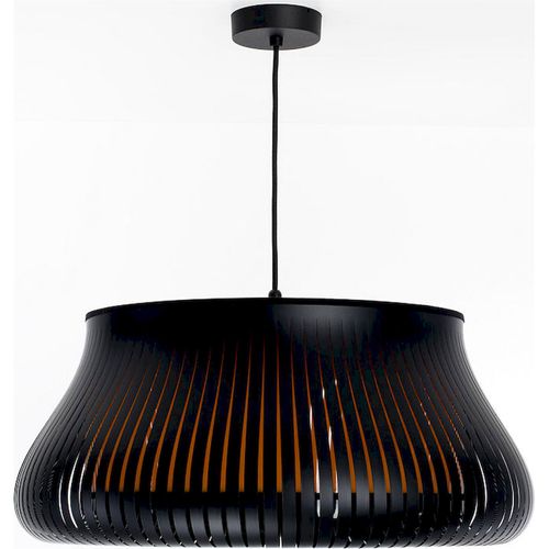 Suspension Design Moderne Forme Originale Ajustable Lumière Douce D. 45 Cm Blanc