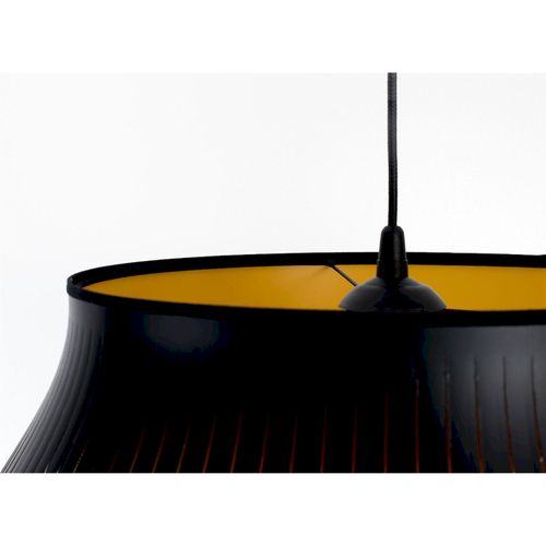 Suspension Design Moderne Forme Originale Ajustable Lumière Douce D. 45 Cm Blanc