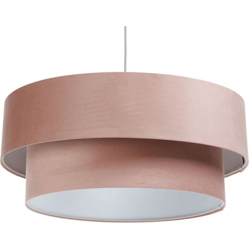 Suspension Douce Pour Chambre Enfant Tissu Rose Poudré Réglable D. 60 Cm - H21 Cm Rose