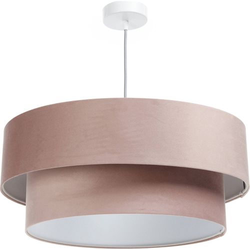 Suspension Douce Pour Chambre Enfant Tissu Rose Poudré Réglable D. 60 Cm - H21 Cm Rose