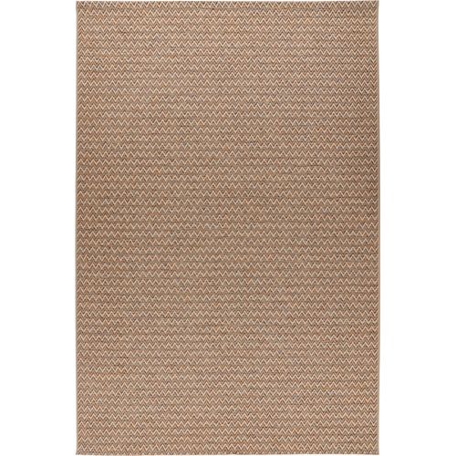 Tapis Tribal Multicolore Robuste Intérieur Extérieur 150 X 80 Cm Beige