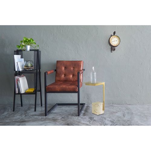 Table Dappoint Carrée Marbre Verre Effet Marbré Blanc Multicolore