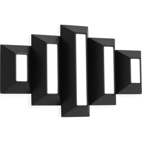Applique Murale Noire Design Géométrique