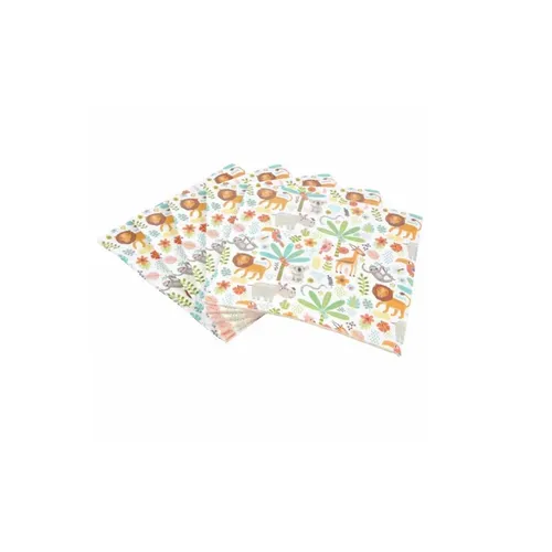 Lot De 20 Serviettes En Papier Leo L'explorateur 33 Cm