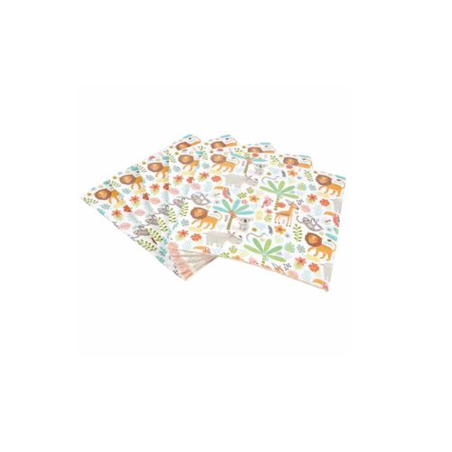 Lot De 20 Serviettes En Papier Leo L'explorateur 33 Cm