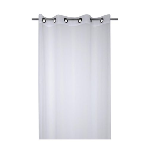 Voilage Uni 135 X 260 Cm Mona Blanc