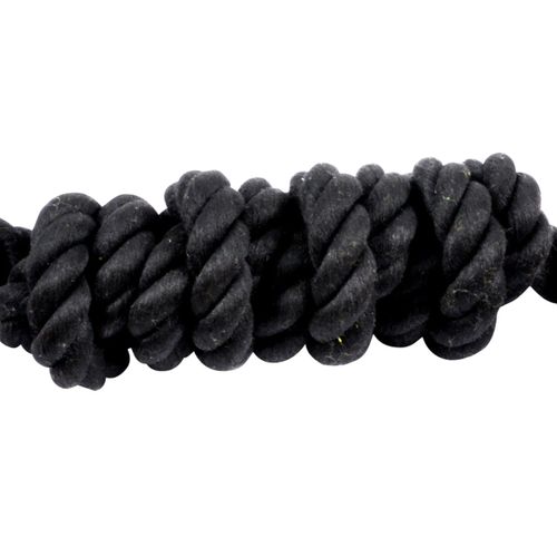 Jeu Corde Multi Noeuds Noir Pour Chien